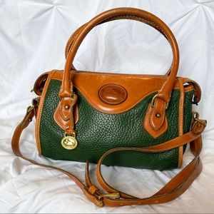VINTAGE Dooney and Bourke Forest Green Purse